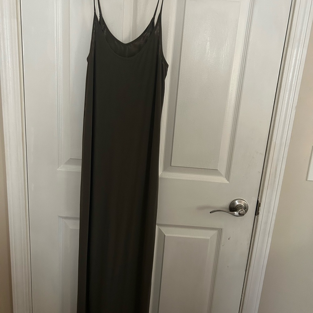 Rick Owens Gray Sleeveless Maxi Dress
